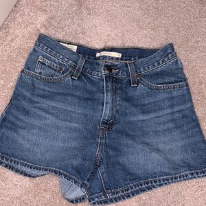 Levi's Women's Blue Jean Shorts